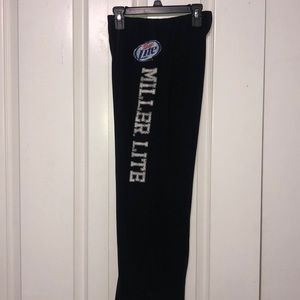 Miller lite sweat pants